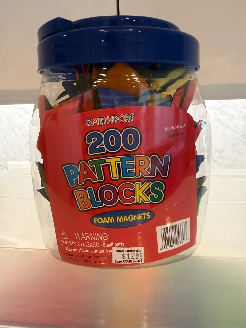 Pattern Blocks Set for Kids